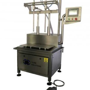 Automated weigh-load cell machines for accurate liquid packaging