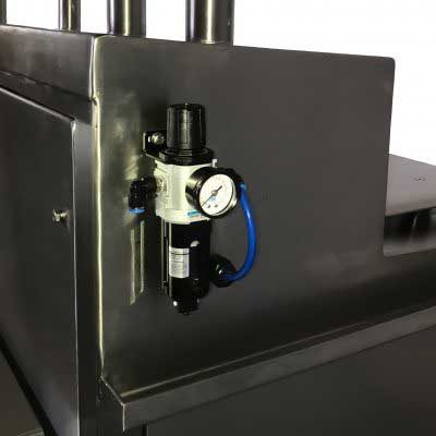 Automatic liquid dispensing for large batches