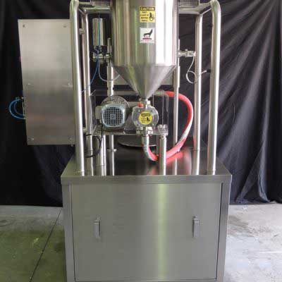 Precision liquid filling with load cell system for consistent product volume