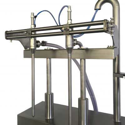 Weigh load cell filling system for packaging